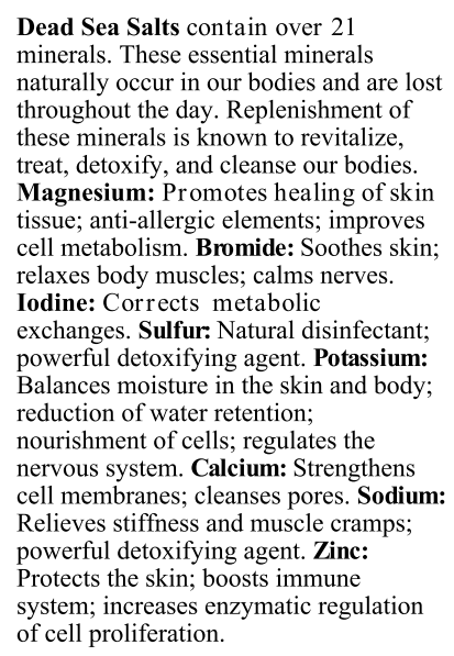Dead Sea Salt