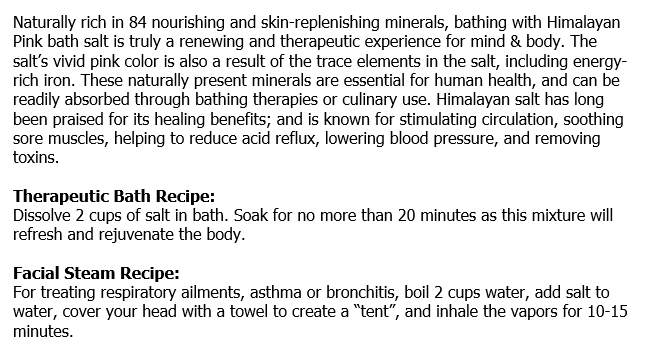 Himalayan Pink Salt