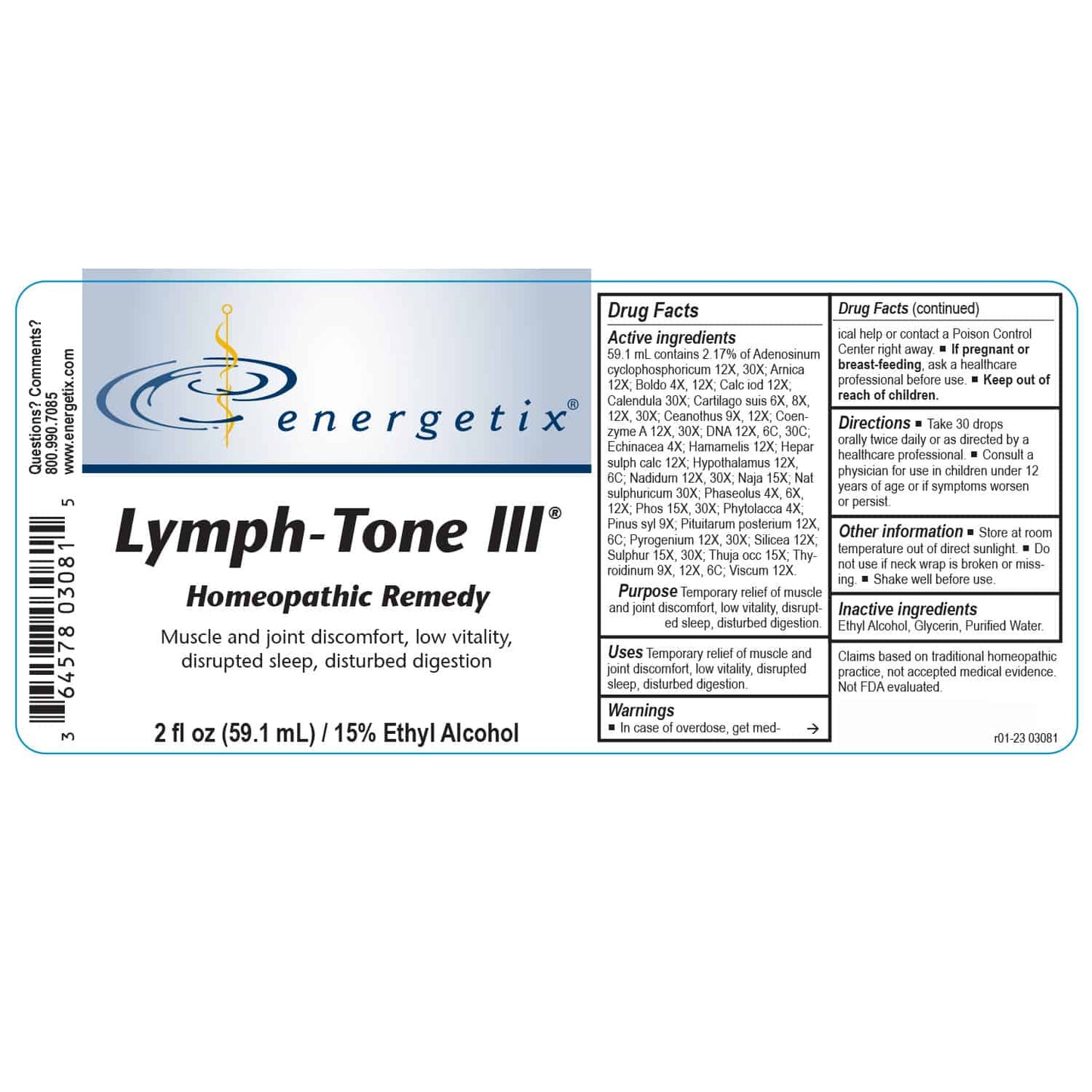 Lymph Tone lll