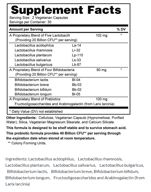 Non-Dairy Probiotic 3.0