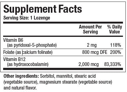 Vitamin B12 Lozenges 2.0