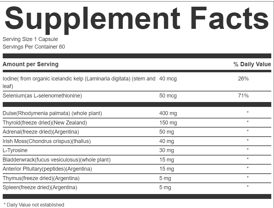 Thyroid Supreme GL